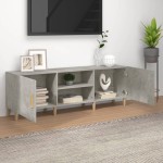 vidaXL Comodă TV, gri beton, 150x30x50 cm, lemn compozit vidaXL Comodă TV, gri beton, 150x30x50 cm, lemn compozit