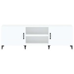 vidaXL Comodă TV, alb, 150x30x50 cm, lemn compozit vidaXL Comodă TV, alb, 150x30x50 cm, lemn compozit