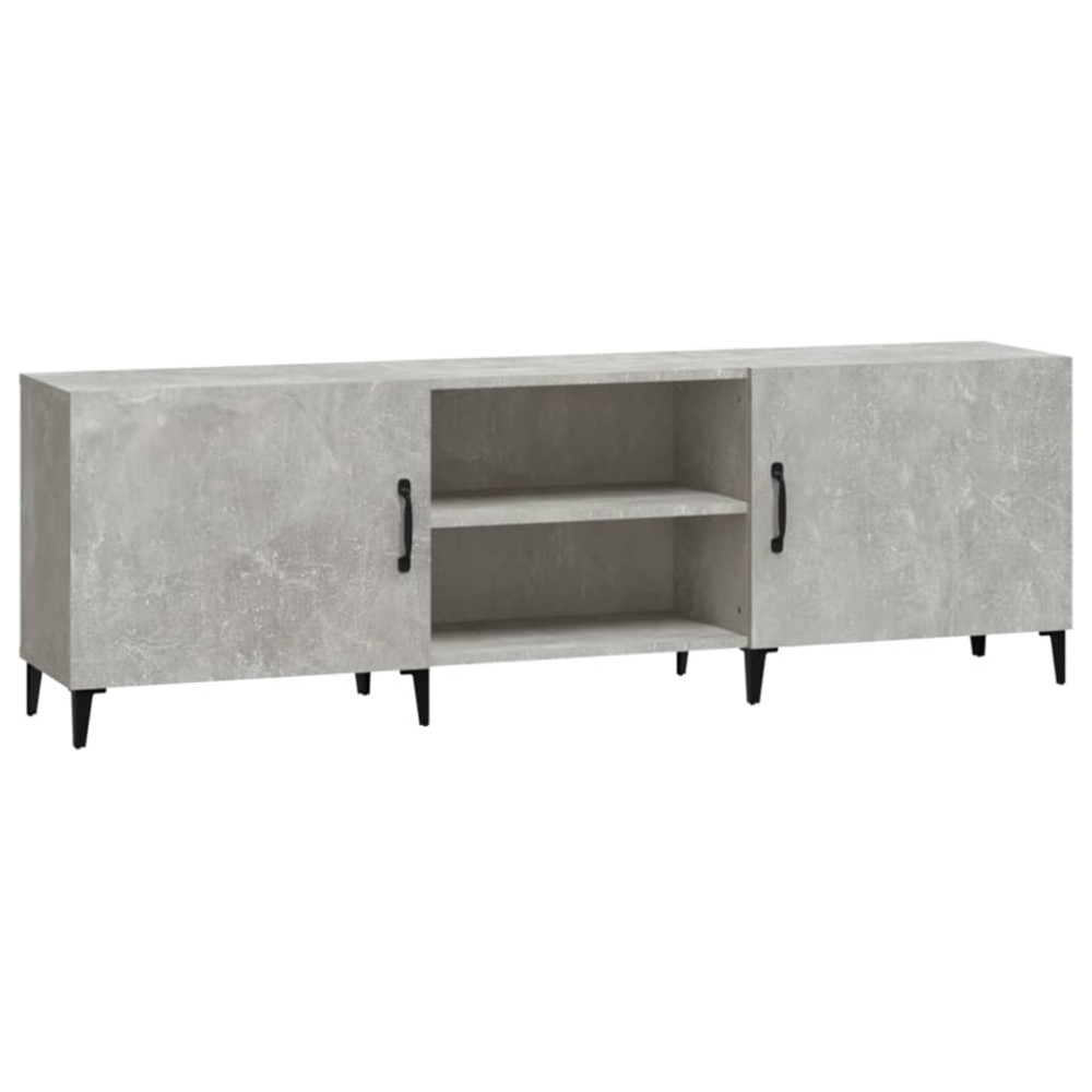 vidaXL Comodă TV, gri beton, 150x30x50 cm, lemn compozit