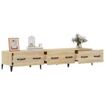 vidaXL Comodă TV, stejar sonoma, 150x34,5x30 cm, lemn prelucrat vidaXL Comodă TV, stejar sonoma, 150x34,5x30 cm, lemn prelucrat