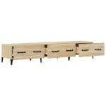 vidaXL Comodă TV, stejar sonoma, 150x34,5x30 cm, lemn prelucrat vidaXL Comodă TV, stejar sonoma, 150x34,5x30 cm, lemn prelucrat