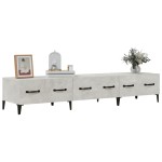 vidaXL Comodă TV, gri beton, 150x34,5x30 cm, lemn prelucrat vidaXL Comodă TV, gri beton, 150x34,5x30 cm, lemn prelucrat