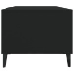 vidaXL Măsuță de cafea, negru, 102x50x40 cm, lemn compozit vidaXL Măsuță de cafea, negru, 102x50x40 cm, lemn compozit