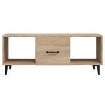 vidaXL Măsuță de cafea, stejar sonoma, 102x50x40 cm, lemn compozit vidaXL Măsuță de cafea, stejar sonoma, 102x50x40 cm, lemn compozit