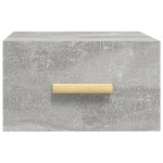 vidaXL Noptieră de perete, gri beton, 35x35x20 cm vidaXL Noptieră de perete, gri beton, 35x35x20 cm