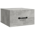 vidaXL Noptieră de perete, gri beton, 35x35x20 cm vidaXL Noptieră de perete, gri beton, 35x35x20 cm