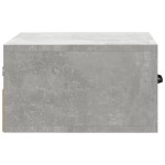 vidaXL Noptieră de perete, gri beton, 35x35x20 cm vidaXL Noptieră de perete, gri beton, 35x35x20 cm