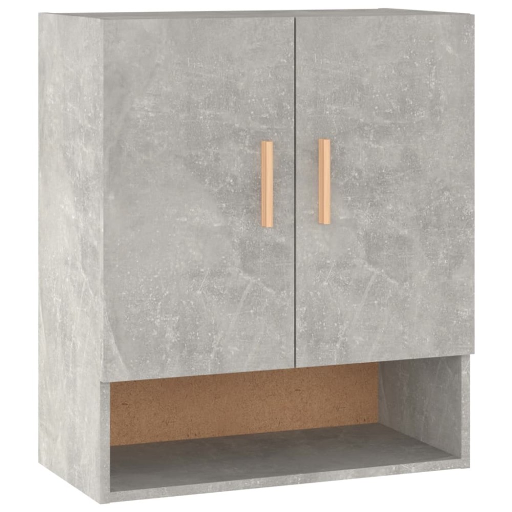 vidaXL Dulap de perete, gri beton, 60x31x70 cm, lemn compozit
