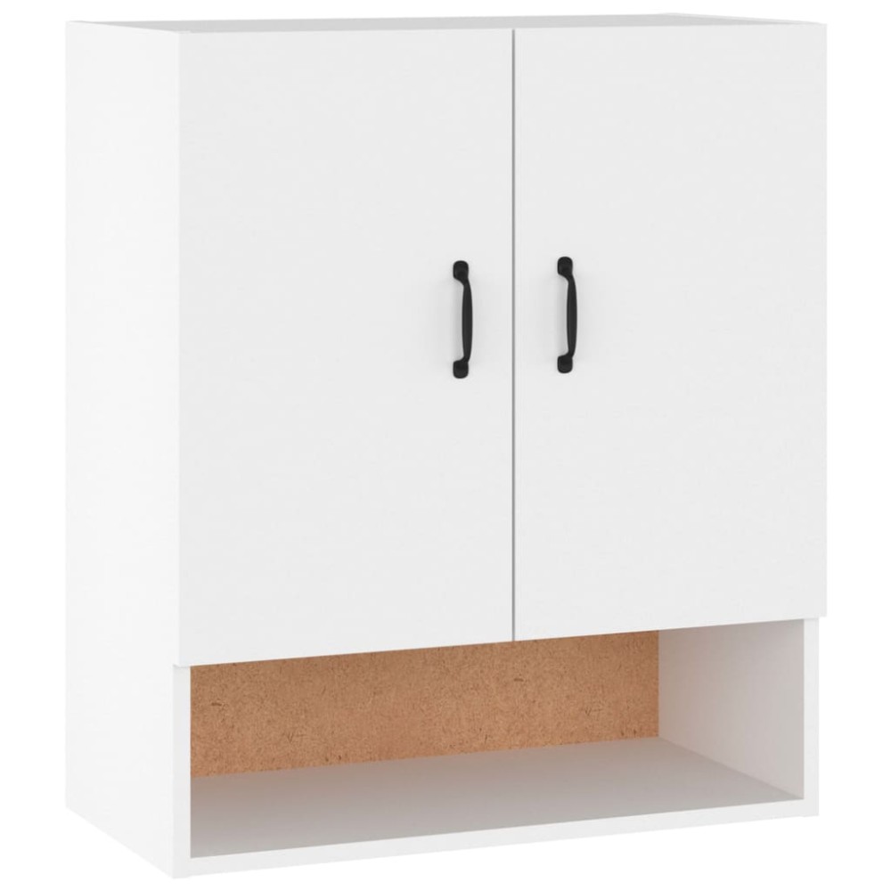vidaXL Dulap de perete, alb, 60x31x70 cm, lemn prelucrat