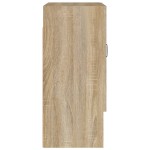 vidaXL Dulap de perete, stejar sonoma, 60x31x70 cm, lemn compozit