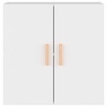vidaXL Dulap de perete, alb, 60x30x60 cm, lemn prelucrat