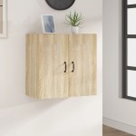 vidaXL Dulap de perete, stejar sonoma, 60x31x60 cm, lemn compozit vidaXL Dulap de perete, stejar sonoma, 60x31x60 cm, lemn compozit