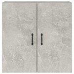 vidaXL Dulap de perete, gri beton, 60x31x60 cm, lemn prelucrat