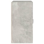vidaXL Dulap de perete, gri beton, 60x31x60 cm, lemn prelucrat