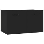vidaXL Dulap de perete, negru, 60x36,5x35 cm, lemn prelucrat