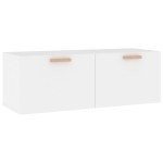 vidaXL Dulap de perete, alb, 100x36,5x35 cm, lemn prelucrat vidaXL Dulap de perete, alb, 100x36,5x35 cm, lemn prelucrat
