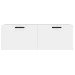 vidaXL Dulap de perete, alb, 100x36,5x35 cm, lemn prelucrat vidaXL Dulap de perete, alb, 100x36,5x35 cm, lemn prelucrat