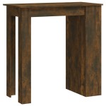 vidaXL Masă de bar cu raft depozitare 102x50x103,5 cm lemn prelucrat