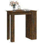 vidaXL Masă de bar cu raft depozitare 102x50x103,5 cm lemn prelucrat