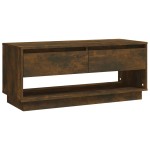 vidaXL Comodă TV, stejar afumat, 102x41x44 cm, PAL vidaXL Comodă TV, stejar afumat, 102x41x44 cm, PAL