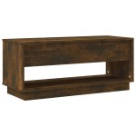 vidaXL Comodă TV, stejar afumat, 102x41x44 cm, PAL vidaXL Comodă TV, stejar afumat, 102x41x44 cm, PAL