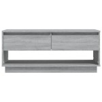 812973 vidaXL TV Cabinet Grey Sonoma 102x41x44 cm Chipboard 812973 vidaXL TV Cabinet Grey Sonoma 102x41x44 cm Chipboard