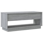 812973 vidaXL TV Cabinet Grey Sonoma 102x41x44 cm Chipboard 812973 vidaXL TV Cabinet Grey Sonoma 102x41x44 cm Chipboard