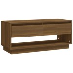 vidaXL Comodă TV, stejar maro, 102x41x44 cm, PAL