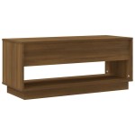 vidaXL Comodă TV, stejar maro, 102x41x44 cm, PAL