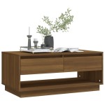 vidaXL Măsuță de cafea, stejar maro, 102,5x55x44 cm, PAL vidaXL Măsuță de cafea, stejar maro, 102,5x55x44 cm, PAL