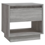 vidaXL Noptiere, stejar gri sonoma, 2 buc., 45x34x44 cm, PAL vidaXL Noptiere, stejar gri sonoma, 2 buc., 45x34x44 cm, PAL