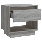 vidaXL Noptiere, stejar gri sonoma, 2 buc., 45x34x44 cm, PAL vidaXL Noptiere, stejar gri sonoma, 2 buc., 45x34x44 cm, PAL