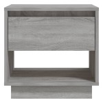 vidaXL Noptiere, stejar gri sonoma, 2 buc., 45x34x44 cm, PAL vidaXL Noptiere, stejar gri sonoma, 2 buc., 45x34x44 cm, PAL