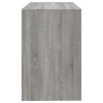 vidaXL Birou, gri sonoma, 101 x 50 x 76,5 cm, PAL