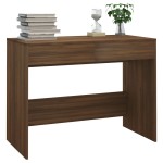 vidaXL Birou, stejar maro, 101x50x76,5 cm, PAL