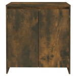 vidaXL Servantă, stejar afumat, 70x41x75cm, lemn prelucrat