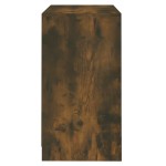 vidaXL Servantă, stejar afumat, 70x41x75cm, lemn prelucrat