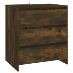 vidaXL Servantă, stejar afumat, 70x41x75cm, lemn prelucrat
