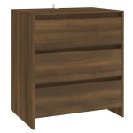 vidaXL Servantă, stejar maro, 70x41x75cm, lemn prelucrat