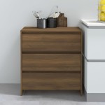 vidaXL Servantă, stejar maro, 70x41x75cm, lemn prelucrat