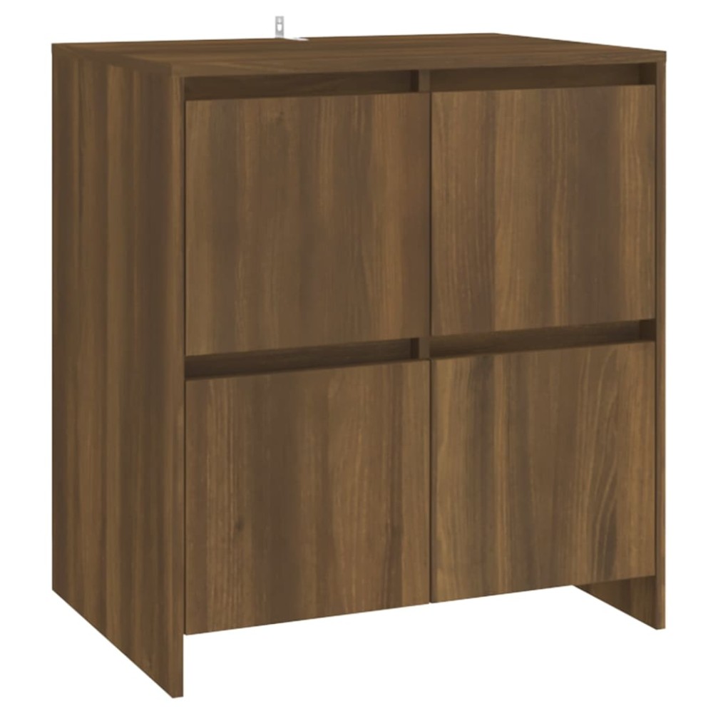 vidaXL Servantă, stejar maro, 70x41x75cm, lemn prelucrat