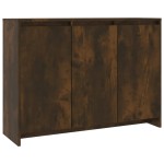 vidaXL Servantă, stejar afumat, 102x33x75 cm, PAL vidaXL Servantă, stejar afumat, 102x33x75 cm, PAL