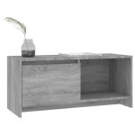 vidaXL Comodă TV, sonoma gri, 90x35x40 cm, PAL vidaXL Comodă TV, sonoma gri, 90x35x40 cm, PAL