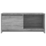 vidaXL Comodă TV, sonoma gri, 90x35x40 cm, PAL vidaXL Comodă TV, sonoma gri, 90x35x40 cm, PAL