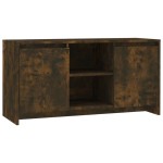 vidaXL Comodă TV, stejar fumuriu, 102x37,5x52,5 cm, lemn prelucrat vidaXL Comodă TV, stejar fumuriu, 102x37,5x52,5 cm, lemn prelucrat