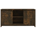 vidaXL Comodă TV, stejar fumuriu, 102x37,5x52,5 cm, lemn prelucrat vidaXL Comodă TV, stejar fumuriu, 102x37,5x52,5 cm, lemn prelucrat