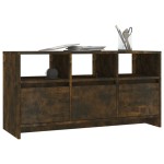 vidaXL Comodă TV, stejar fumuriu, 102x37,5x52,5 cm, lemn prelucrat vidaXL Comodă TV, stejar fumuriu, 102x37,5x52,5 cm, lemn prelucrat