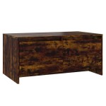 vidaXL Măsuță de cafea, stejar fumuriu, 90x50x41,5 cm, lemn prelucrat vidaXL Măsuță de cafea, stejar fumuriu, 90x50x41,5 cm, lemn prelucrat
