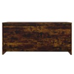 vidaXL Măsuță de cafea, stejar fumuriu, 90x50x41,5 cm, lemn prelucrat vidaXL Măsuță de cafea, stejar fumuriu, 90x50x41,5 cm, lemn prelucrat