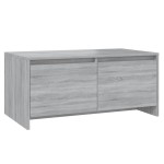 vidaXL Măsuță de cafea, gri sonoma, 90x50x41,5 cm, lemn prelucrat vidaXL Măsuță de cafea, gri sonoma, 90x50x41,5 cm, lemn prelucrat